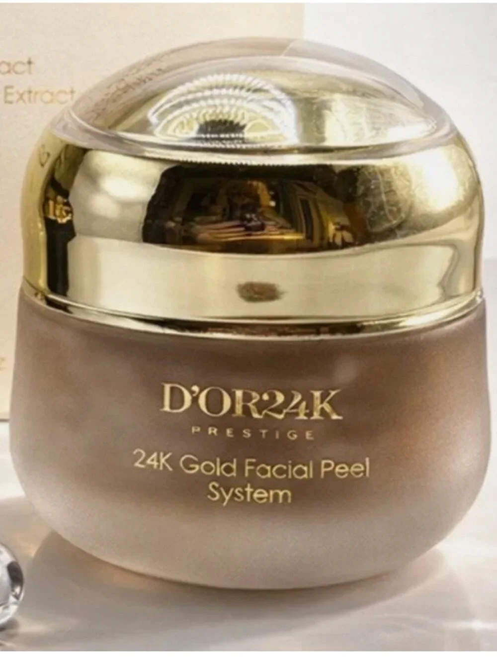 D’OR24K Prestige Endless Beauty 24K Gold Facial Peel System Mask Exfolliate NEW